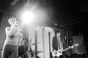 Desperate Journalist on stage at 100 Club - 28 May 2015