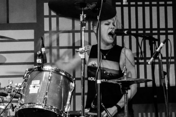 Cat from Honeyblood on stage at Bush Hall on 13 June 2015