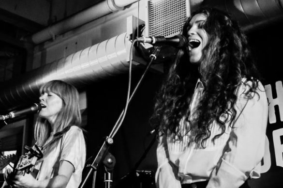 Lucy Rose on stage at Rough Trade East on 7 July 2015