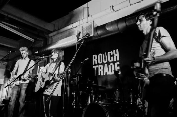 Lucy Rose on stage at Rough Trade East on 7 July 2015