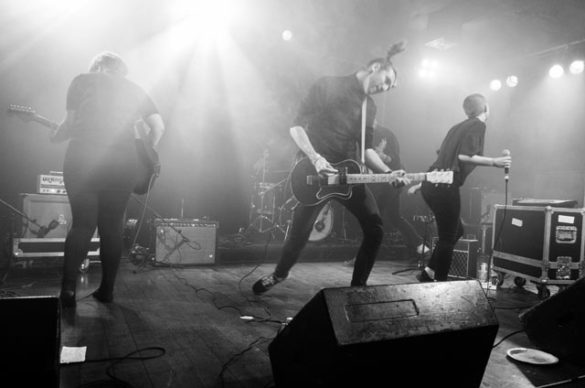 Joanna Gruesome on stage at Scala London on 22 September 2015