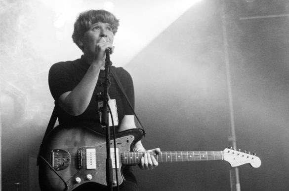 Joanna Gruesome on stage at Scala London on 22 September 2015