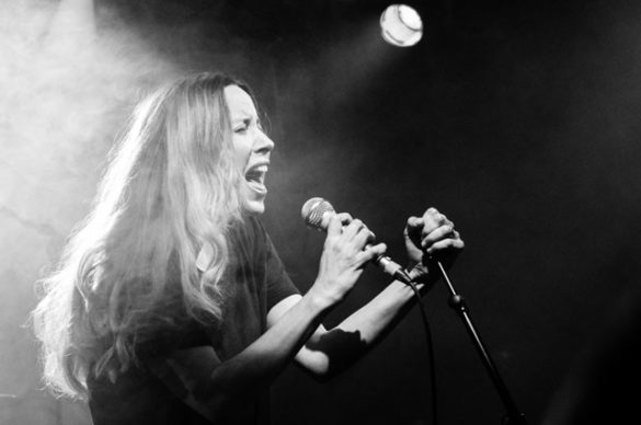 Nerina Pallot on stage at Scala London on 17 September 2015