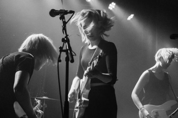 PINS on stage at Oslo Hackney on 23 September 2015