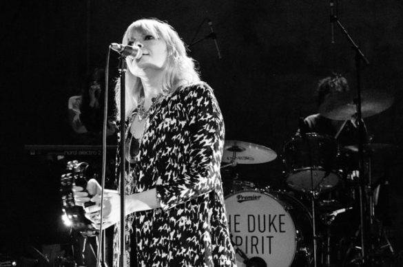 The Duke Spirit on stage at Wilton's Music Hall on 22 October 2015