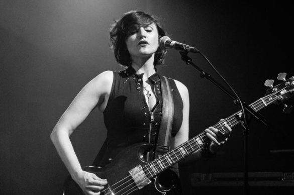 Ex Hex on stage at Scala London on 2 November 2015