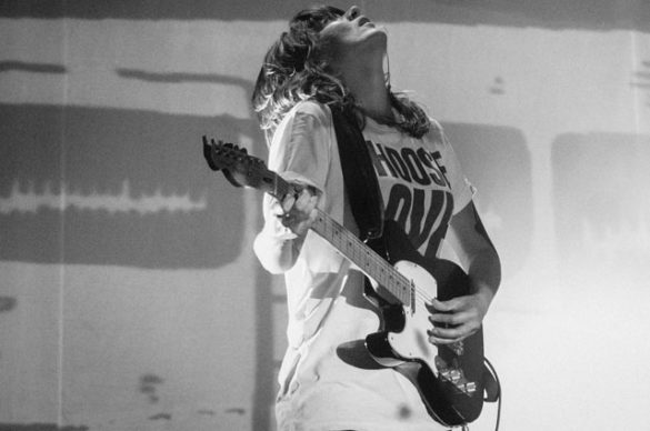 Courtney Barnett on stage at The Forum on 26 November 2015