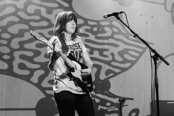 Courtney Barnett on stage at The Forum on 26 November 2015