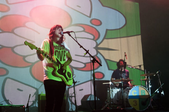 Courtney Barnett on stage at The Forum on 26 November 2015