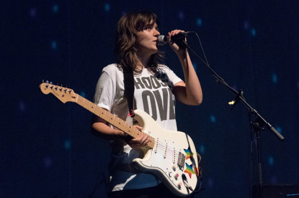 Courtney Barnett on stage at The Forum on 26 November 2015