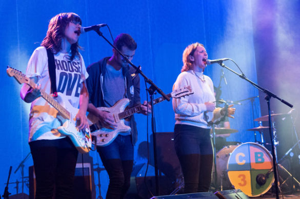 Courtney Barnett on stage at The Forum on 26 November 2015