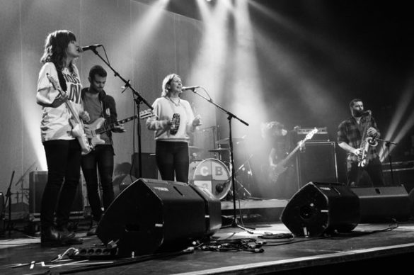 Courtney Barnett on stage at The Forum on 26 November 2015