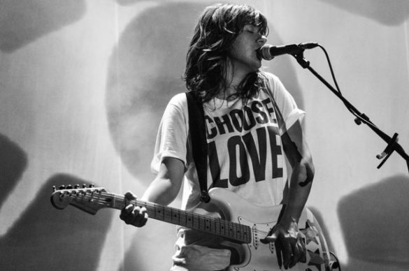 Courtney Barnett on stage at The Forum on 26 November 2015