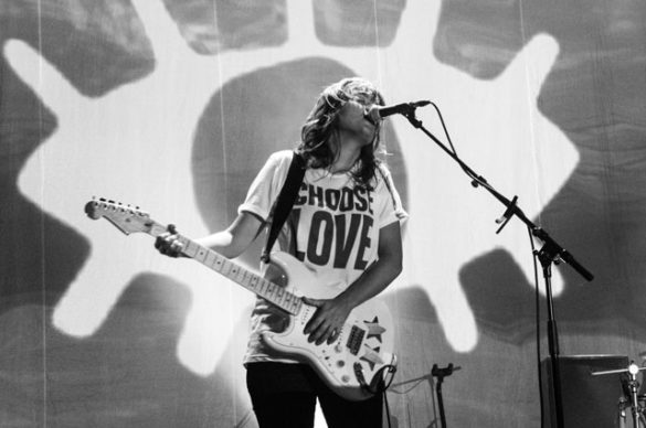 Courtney Barnett on stage at The Forum on 26 November 2015