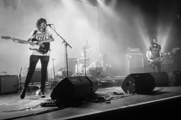 Courtney Barnett on stage at The Forum on 26 November 2015