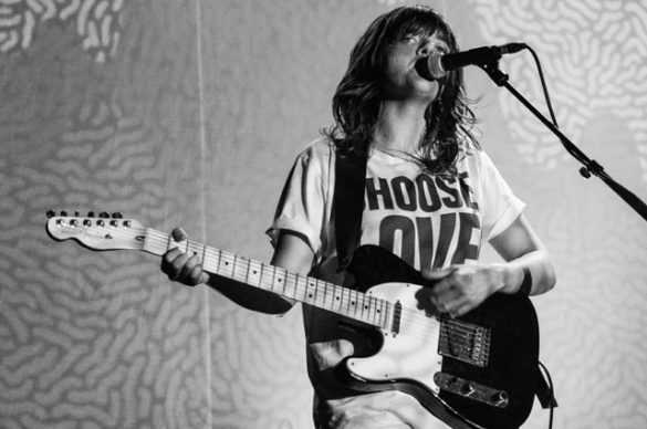 Courtney Barnett on stage at The Forum on 26 November 2015