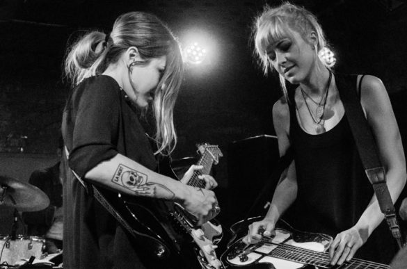 Larkin Poe live on stage at Stereo Glasgow