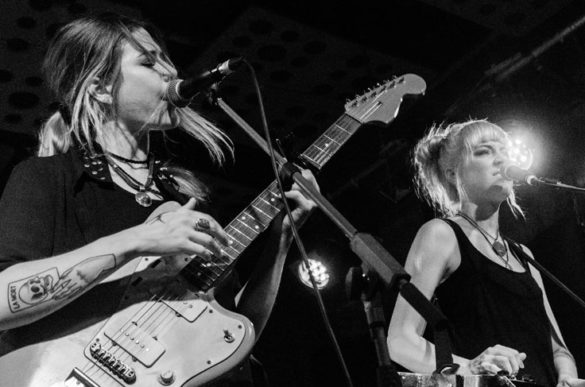 Larkin Poe live on stage at Stereo Glasgow