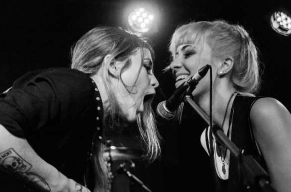 Larkin Poe live on stage at Stereo Glasgow