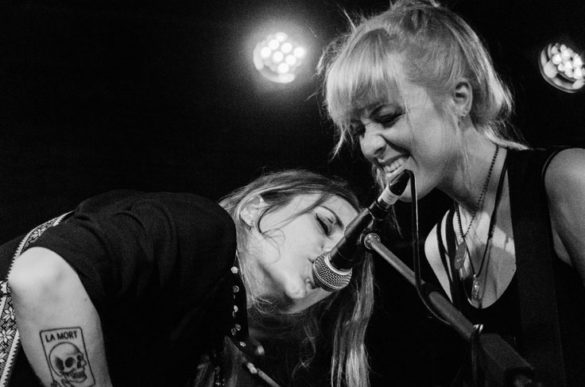 Larkin Poe live on stage at Stereo Glasgow