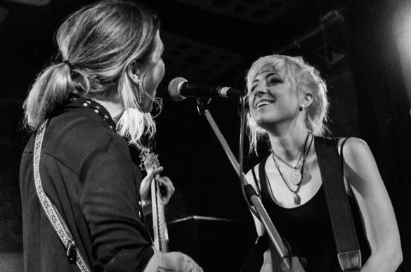 Larkin Poe live on stage at Stereo Glasgow