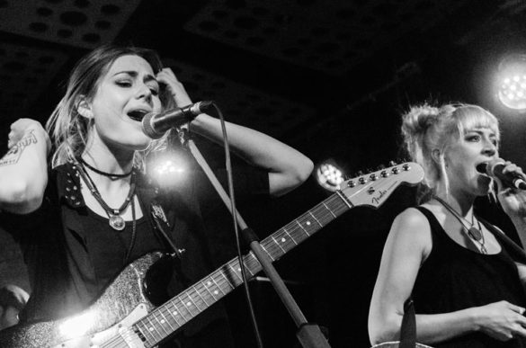 Larkin Poe live on stage at Stereo Glasgow