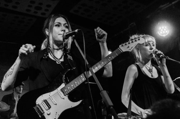 Larkin Poe live on stage at Stereo Glasgow