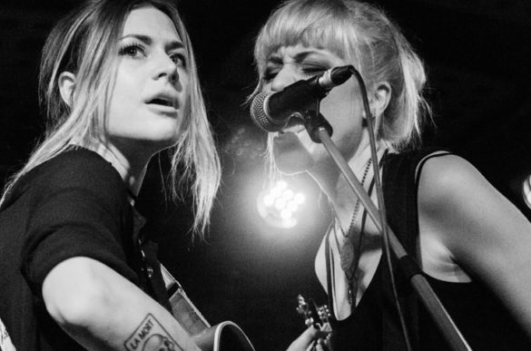 Larkin Poe live on stage at Stereo Glasgow