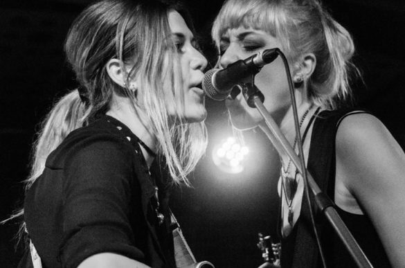 Larkin Poe live on stage at Stereo Glasgow