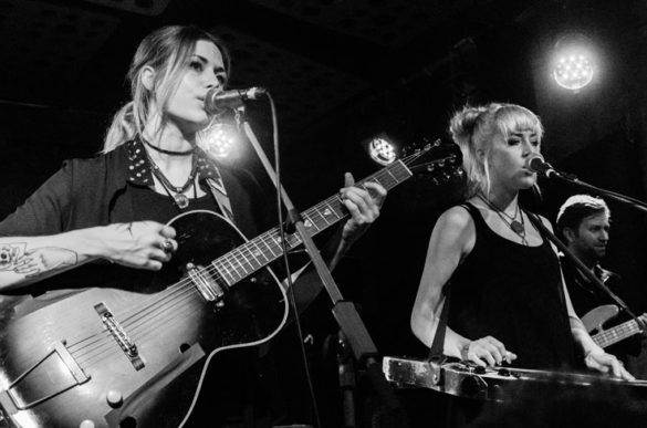 Larkin Poe live on stage at Stereo Glasgow