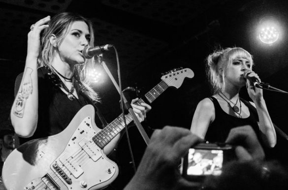 Larkin Poe live on stage at Stereo Glasgow