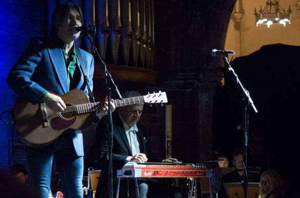 Justin Currie live on stage with the RSNO at Paisley Abbey on 17 October 2016