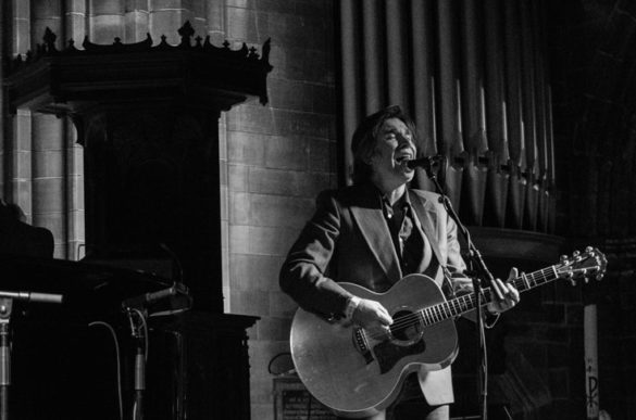 Justin Currie live on stage with the RSNO at Paisley Abbey on 17 October 2016