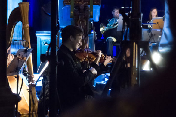 Justin Currie live on stage with the RSNO at Paisley Abbey on 17 October 2016