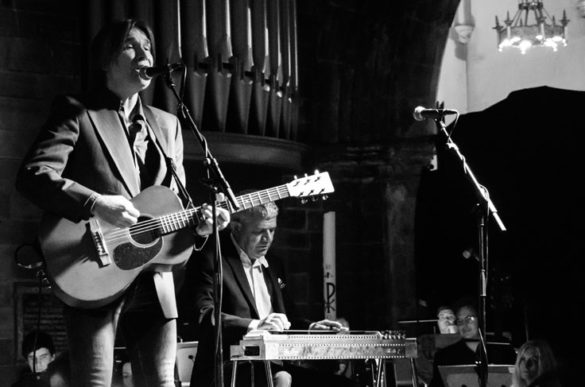 Justin Currie live on stage with the RSNO at Paisley Abbey on 17 October 2016