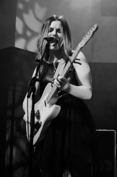 honeyblood-saint-lukes-2016-9 Honeyblood on stage at Saint Luke's Glasgow 8 December 2016