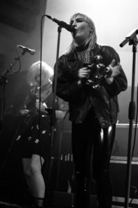 PINS on stage at Saint Luke's Glasgow 8 December 2016