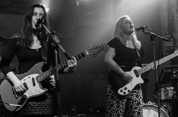 The Van T's on stage at Stereo Glasgow 25 November 2016