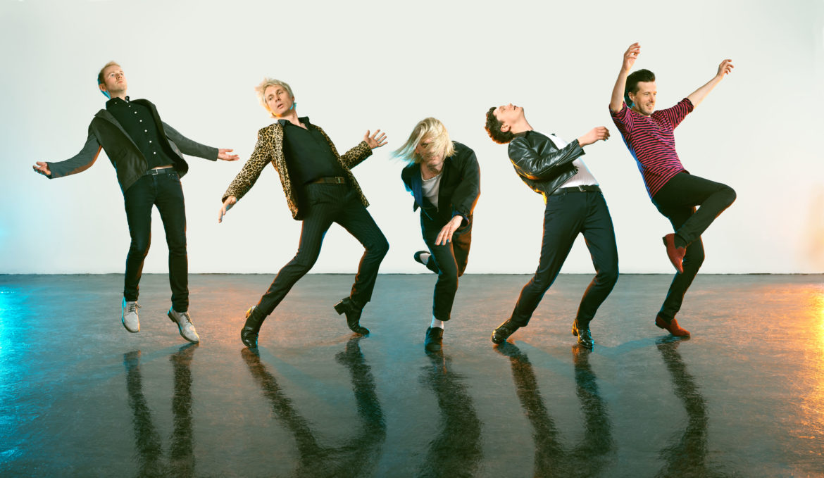Promo image of Franz Ferdinand for Feel The Love Go single