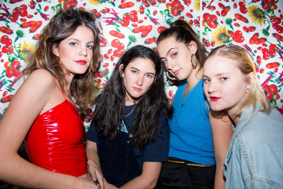 Promo image of Hinds for single The Club