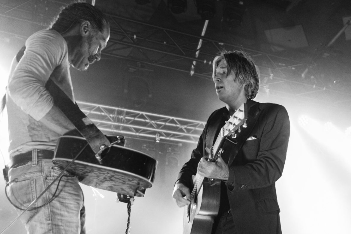 Del Amitri on stage at Glasgow Barrowlands on 28 July 2018