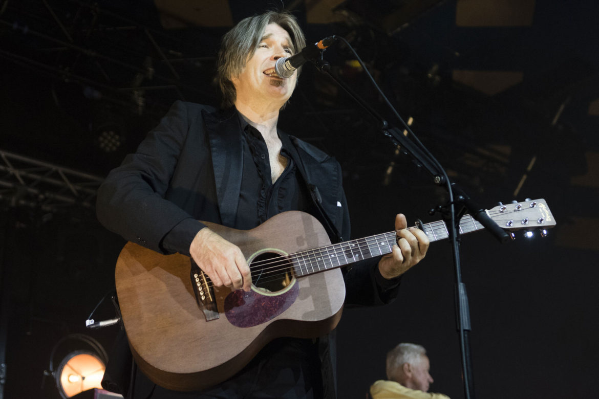 Del Amitri on stage at Glasgow Barrowlands on 28 July 2018