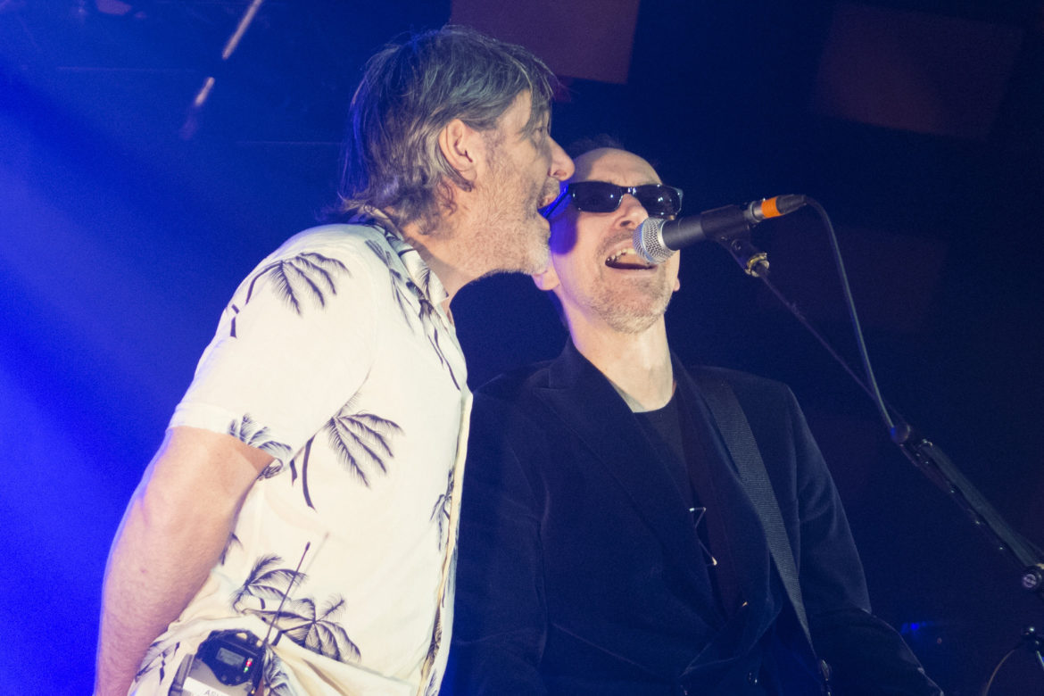 Del Amitri on stage at Glasgow Barrowlands on 28 July 2018