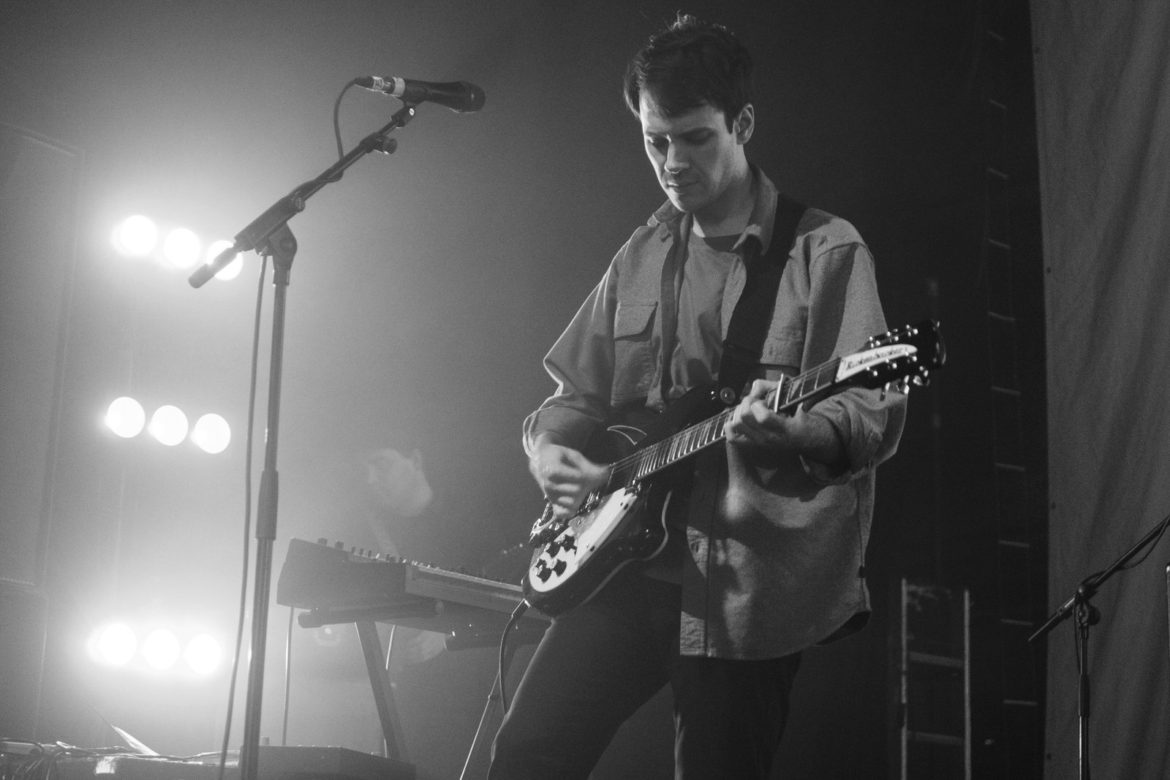 Alvvays band performing on stage at O2 ABC in Glasgow on 18 February 2018