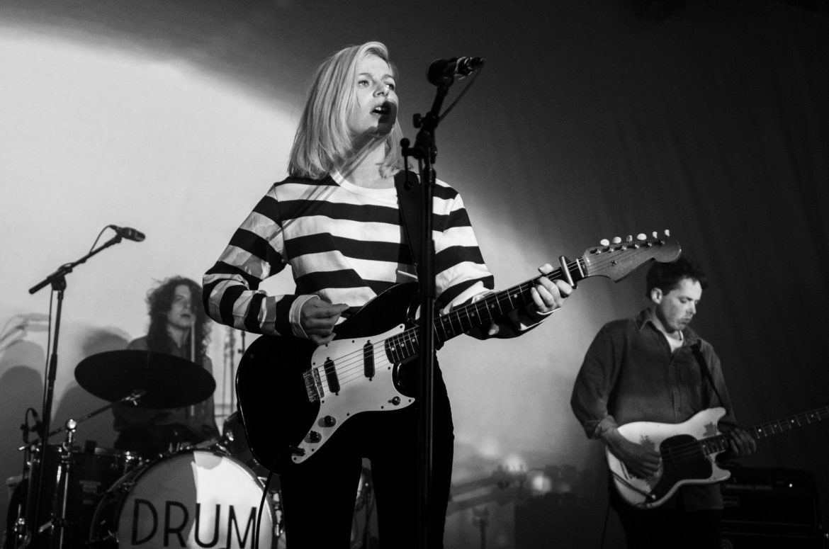 Alvvays band performing on stage at O2 ABC in Glasgow on 18 February 2018