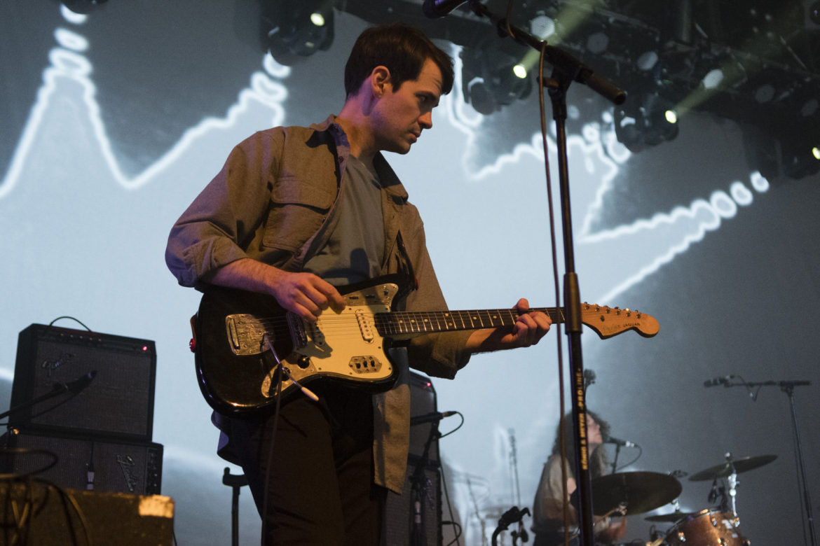 Alvvays band performing on stage at O2 ABC in Glasgow on 18 February 2018