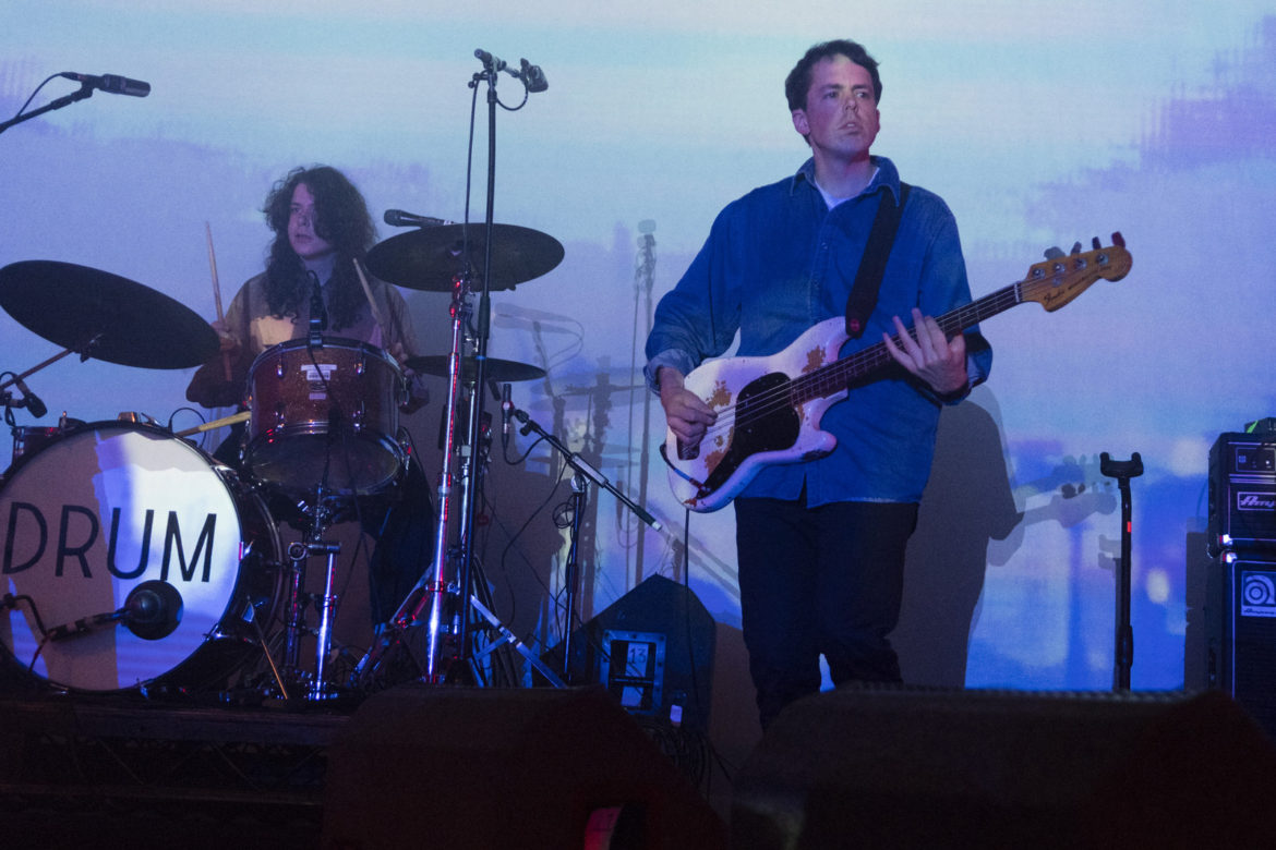 Alvvays band performing on stage at O2 ABC in Glasgow on 18 February 2018