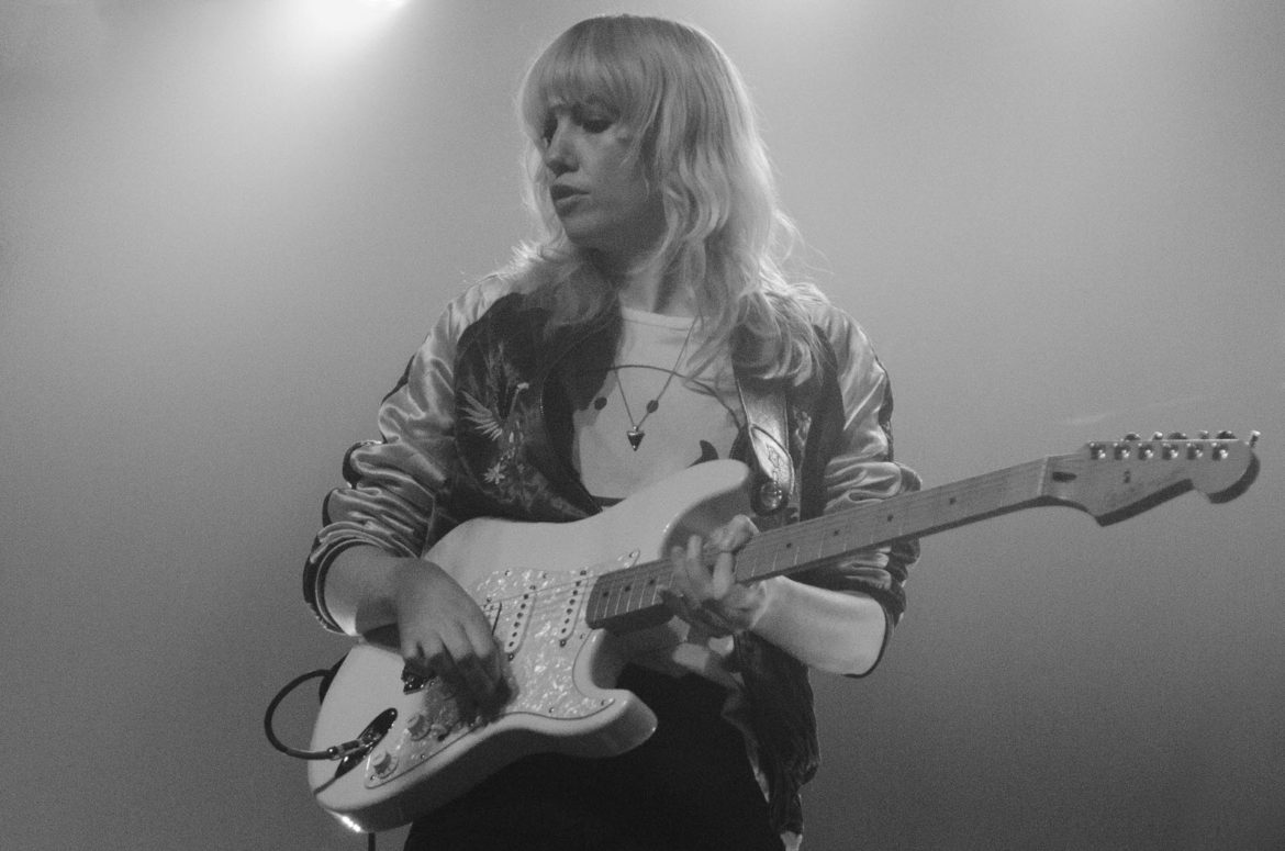 Ladyhawke on stage at the Art School in Glasgow on 9 February 2017