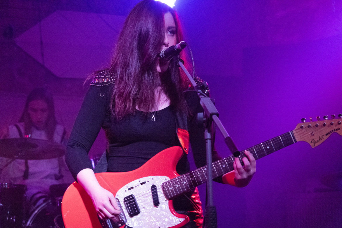 The Van T's on stage at Stereo in Glasgow on 25 November 2016