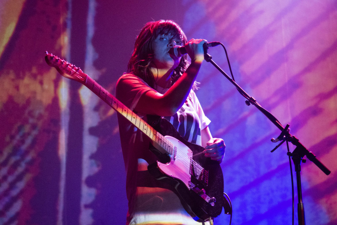 Courtney Barnett on stage at The Forum in London on 26 November 2015